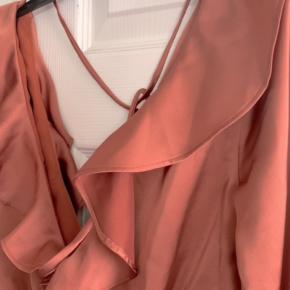 REVOLVE MAJORELLE Nelly Mini Dress in Terracotta Brown - Picture 6 of 8